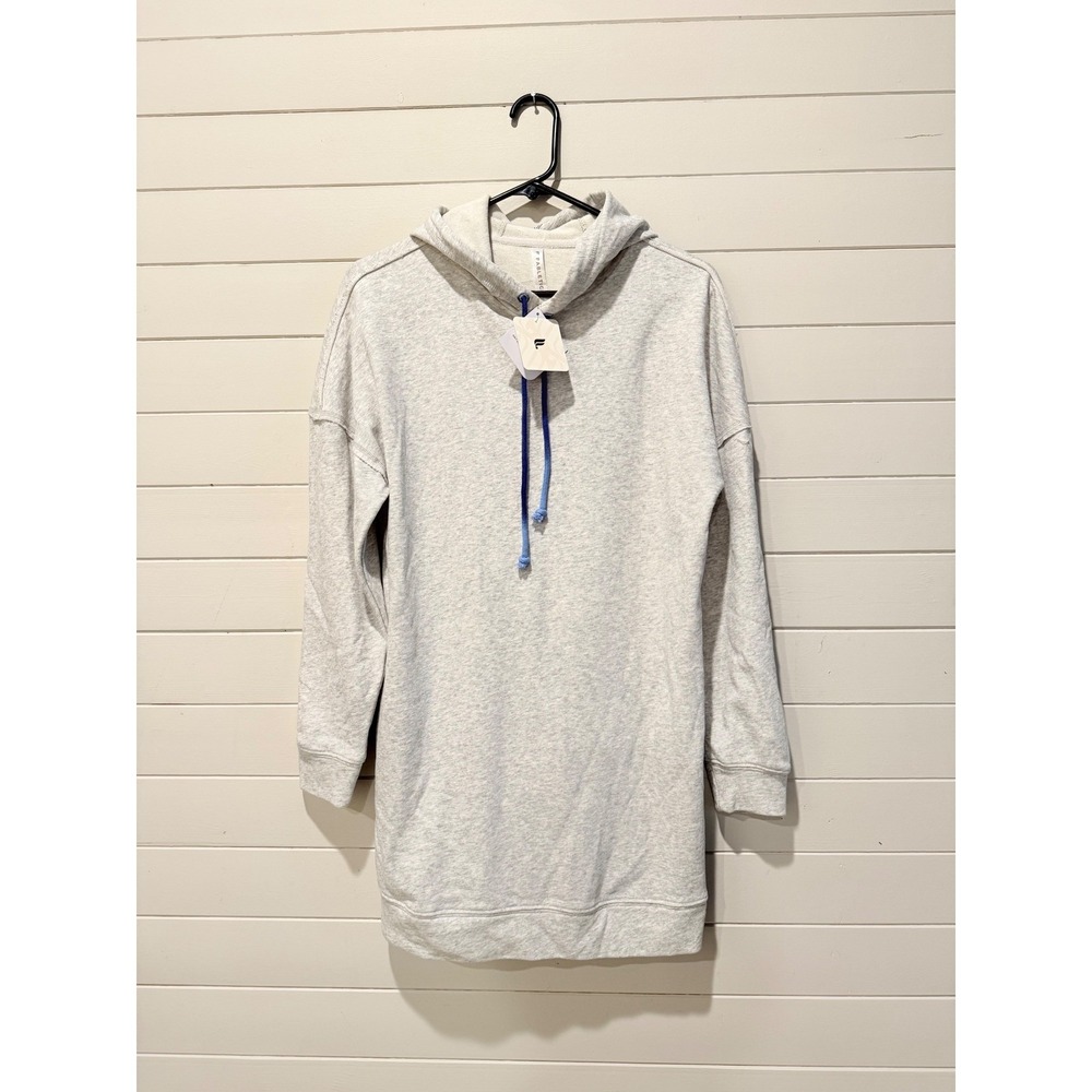 Fabletics Manon Sweatshirt Dress‎ Light Heather Grey Hoodie DS2252031-0783-17030